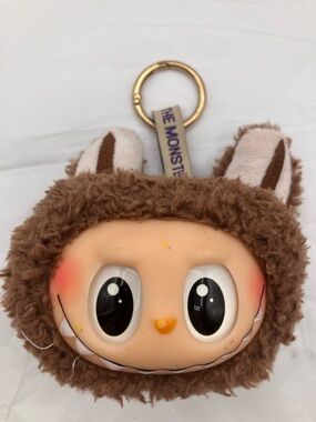 The Monster Plush Keychain Bag Charm - Brown
